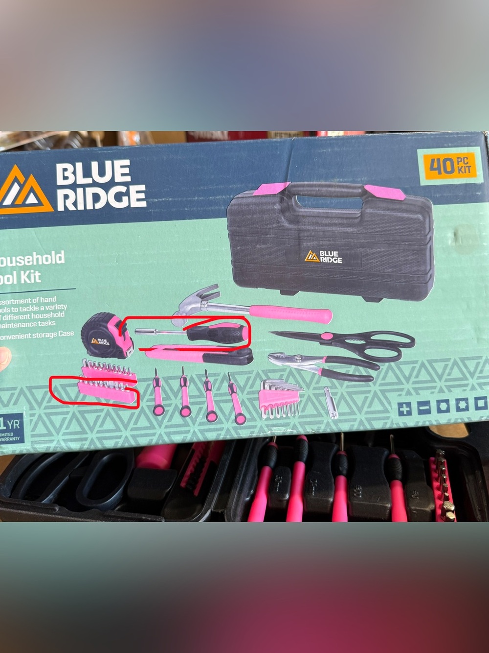 Blue Ridge Household Tool Kit - Picture 3 of 3